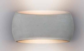 180020 WALL LIGHT Wall lamp concrete oval flexible lighting soft diffused dining living residence shop office cafe lighting_3